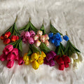 Manufacturers Direct  Wedding 7 Head Tulip Artificial Flowers Decoration
