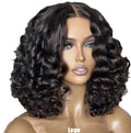 Wholesale 2025 Short Curly Hair Small Wave Women's Wig Head Cover Is Selling Well in Africa in Stock