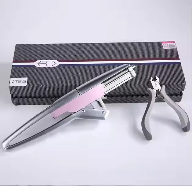 Original Manufacturer Factory 6D-2 Hair Tool 6D-2 GTpurple Version Hair Extensions with Clip Set 6D-2 Hair Extension Machine MegaBDM