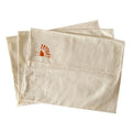Customized Logo Printing Large Cotton Cookware Envelope Bags Flap Dust Pouches for Handbags