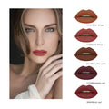 Private Label 5 Color Matte Velvet Lip Glaze Kit Wholesale High Pigmented Waterproof Vegan Liquid Lipstick