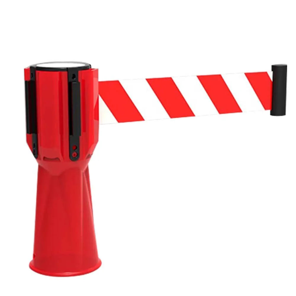 Roadway Safety Traffic Retractable Cone Top Barrier Retractable Traffic Cone Caution Tape | Cone Topper