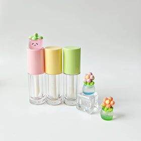 In Stock 6ml Custom Logo Empty Lipgloss Containers Big Wand Lipgloss Tube Lip Gloss Tube Cosmetic Lipstick Lip Gloss Empty