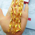 Gold Dubai Men's Brass Copper Necklace Exquisite Gold Plated Fashion Jewelry