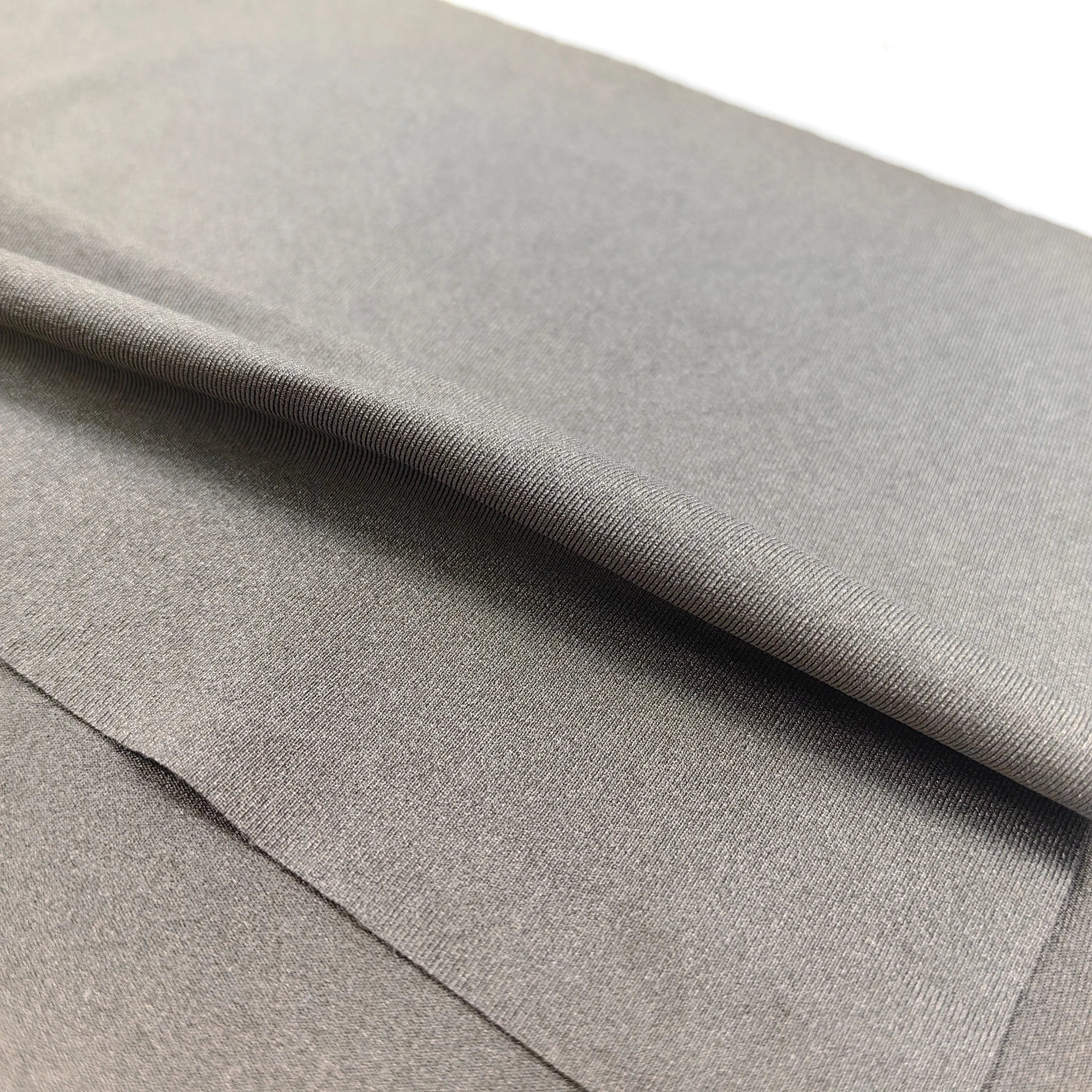 100% Silver Fiber Woven EMF Protection 4-Way Stretch Conductive Fabric for EMS Suit and Dress