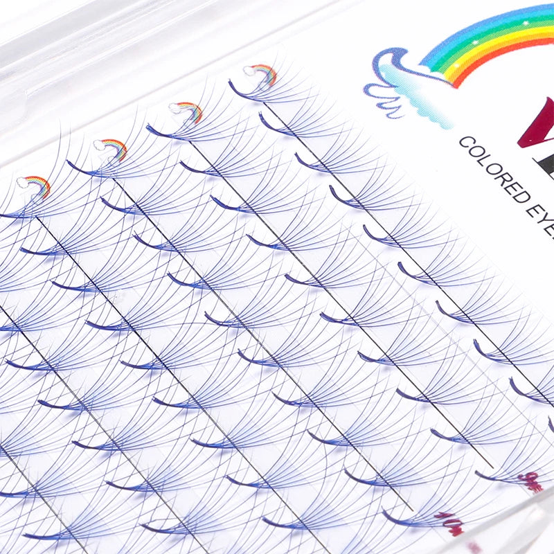 Veyes 3d 4d 5d 6d 8d 10d 20d Premade Russian Volume Colored Lash Extensions Premade Fans Volume Lashes Luxury Lash Premade Fans