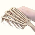 Customized Logo 4pcs Eco-friendly Scalp Massager Shampoo Brush Set Wide Tooth Comb for Hair Growth Detangling Brush