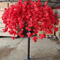 Pink Artificial Cherry Blossom Tree Outdoor Wedding Table Centerpieces Elegant Wedding and Event Artificial Plant