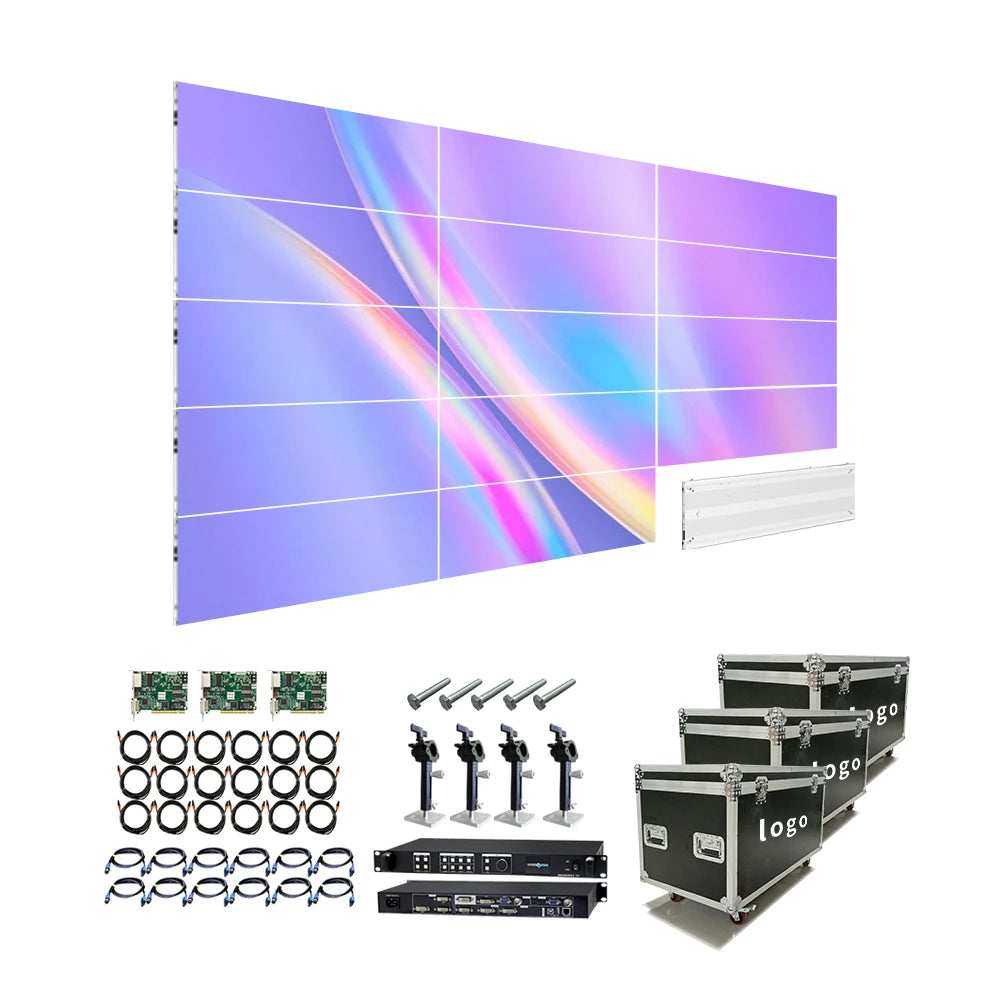 RAYBO Panneau LED Ecran LED Fixe HD P1.25 P1.5 P1.9 P2.5 Mur VidÃ©o LED ultra Fin 20 mm Ecran LED 4K 8K Ecran LED D'intÃ©rieur