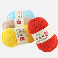 Wholesale Cheap Soft Acrylic Dyed Milk Cotton Yarn for Weaving and Hand Knitting 4 Ply Eco-Friendly