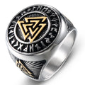 Accesorios Vikingos RI07 Celtic Symbol Ring Mens Stainless Celtic Bague  Norse Viking Ring