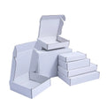 A4 A5 A7 5-Ply Matte White Plain Mailer Shipping Carton Box for Clothing Packaging E-Commerce Company
