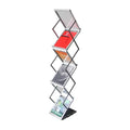 Advertising Display Floor Stand A4 Brochure Holder Rack Shelf/magazine Stand Literature Holder