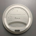 2022 Supplier Biodegradable Non Spill LFGB Certified Disc Cap for 62mm Coffee Cup Compostable PLA