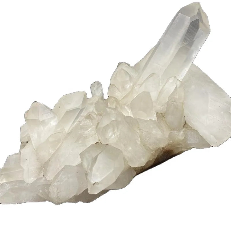 Wholesale Bulk Healing Natural Raw Stones Rock Clear White Large Quartz Crystal Clusters for Sale