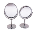 Chrome Finish 3-Inch round Two-Sided Swivel Vanity Mirror Personalized Desktop Tabletop 2X Magnification