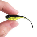 Lifelike Printed PVC Soft Lure 0.7g 5cm Artificial Salmon Sea Bass River Crankbaits for Lake & Stream
