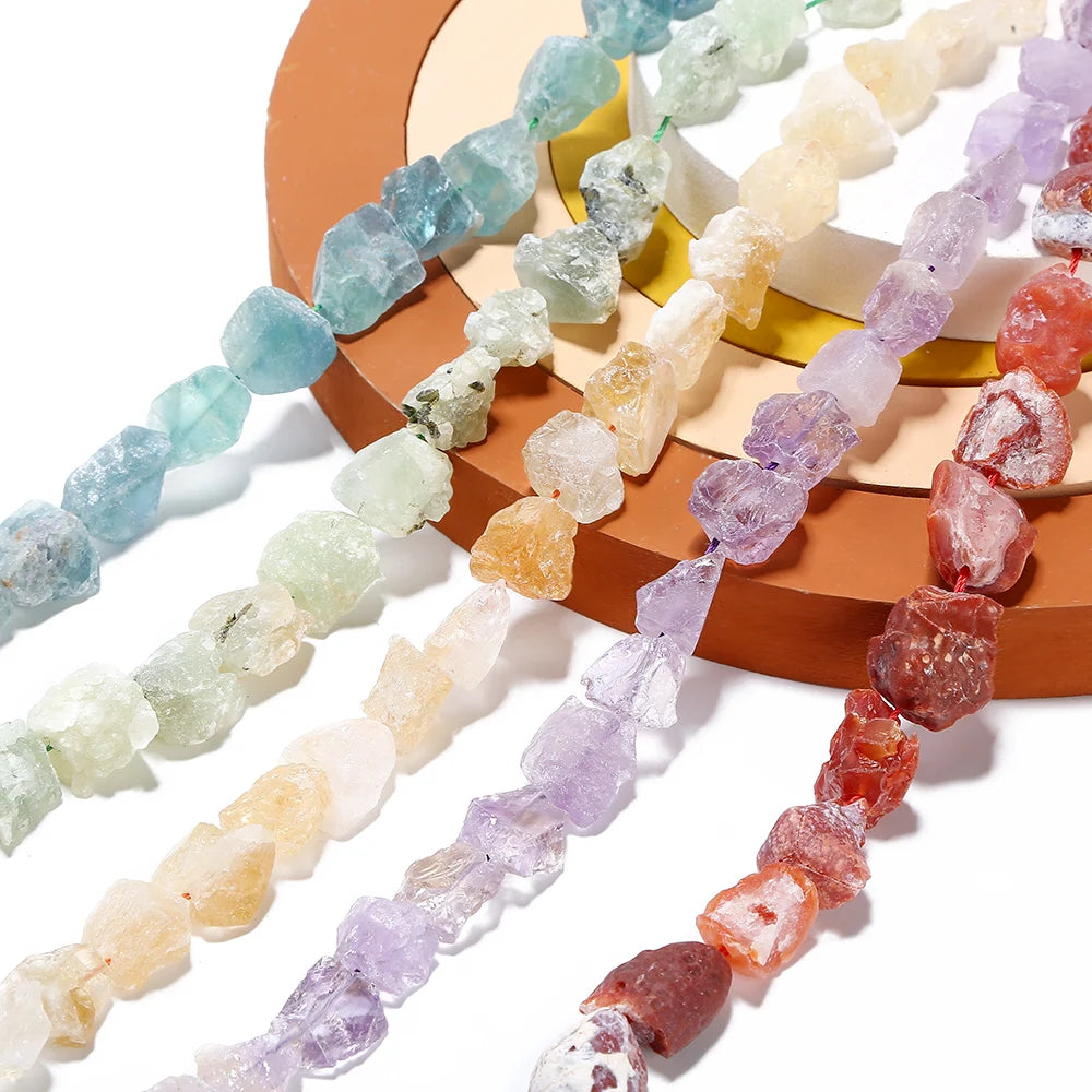 Wholesale Assorted Big Large Size Rough Irregular Raw Stone Beads for Jewelry Bracelet Necklace Making