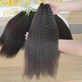 Natural Black Unprocessed Virgin Raw Double Weft Hair Bundles Women Wholesale Afro Kinky Straight Human Hair Bundles