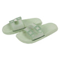 2021 Fashion Trend Open Toe Women's Flip Flops Two Buckles Thick Soft Sole Platform for Slippers Outdoor Beach Slides Flat Sanda
