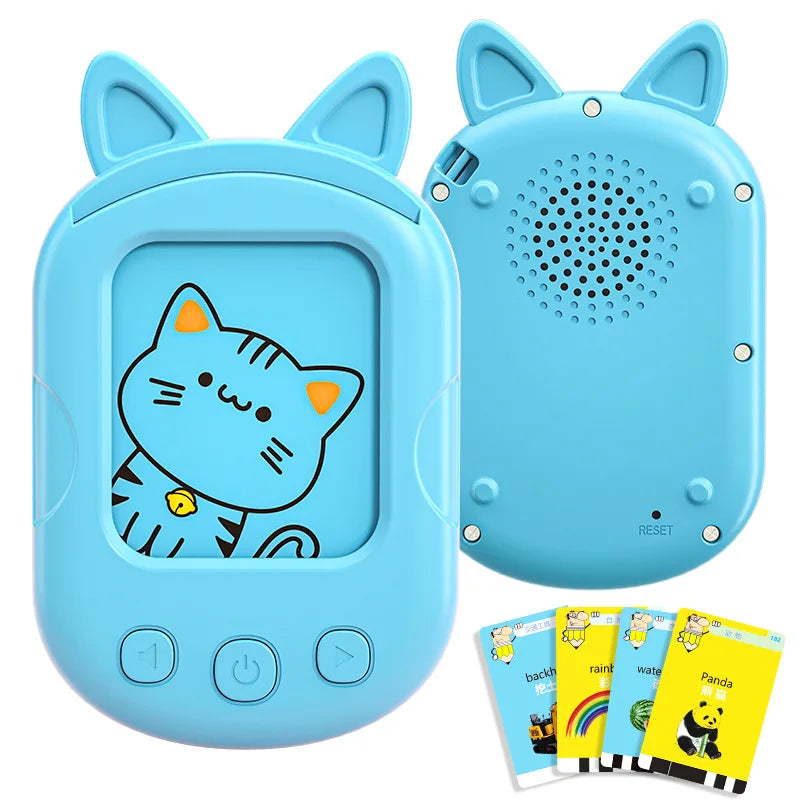 Learning Flash Cards New Style Customizable Electronic Product Early Educational Flash Cards Cognitive Cards Device for Children