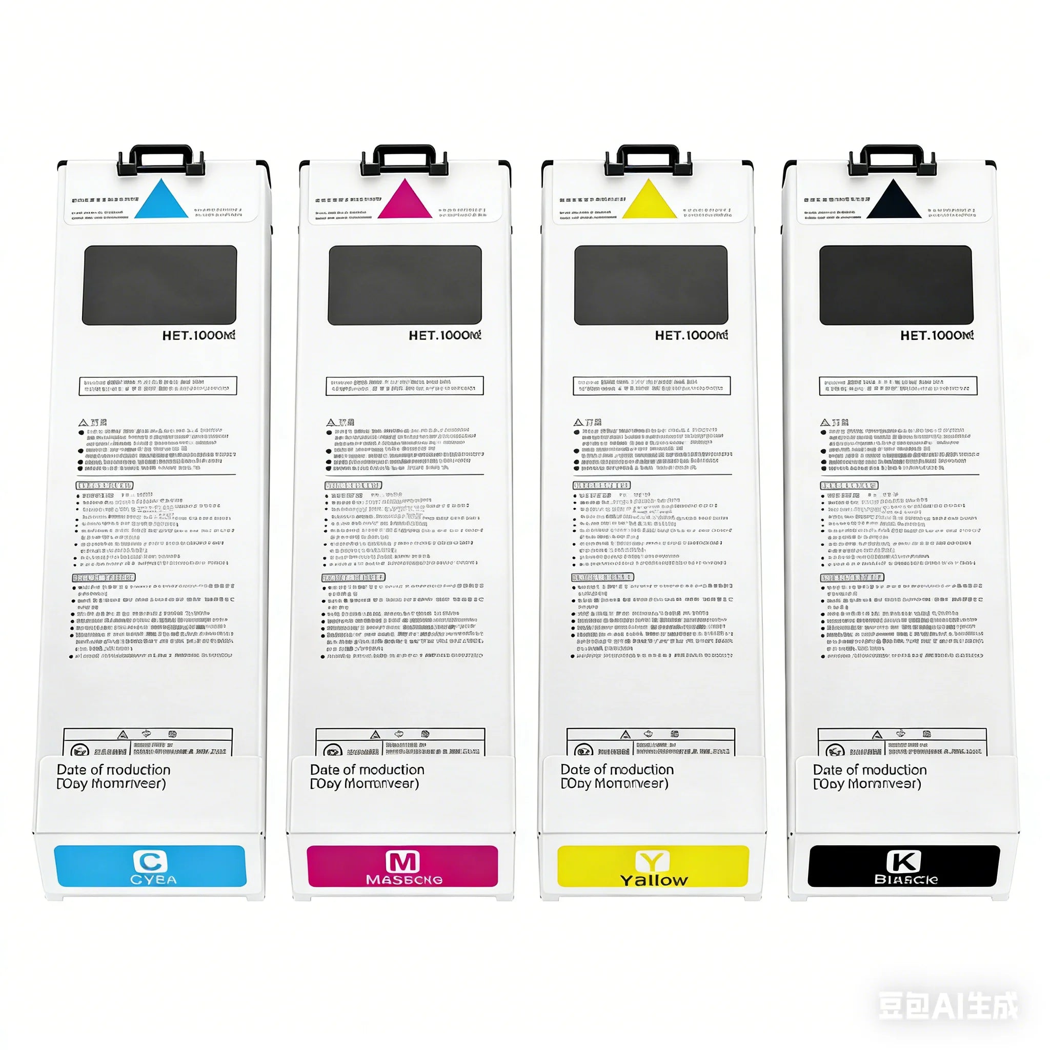 Ocbestjet Factory Sales 1000ML Compatible Ink Cartridge with Ink for Riso X7250A Series Comcolor X7250A Printers