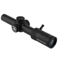 FOCUHUNTER 1-6X24E 1/5 MRAD LPVO Red Illuminated Hunting Telescopic Sight Second Focal Plane 800g Recoil Resistance Aircraft
