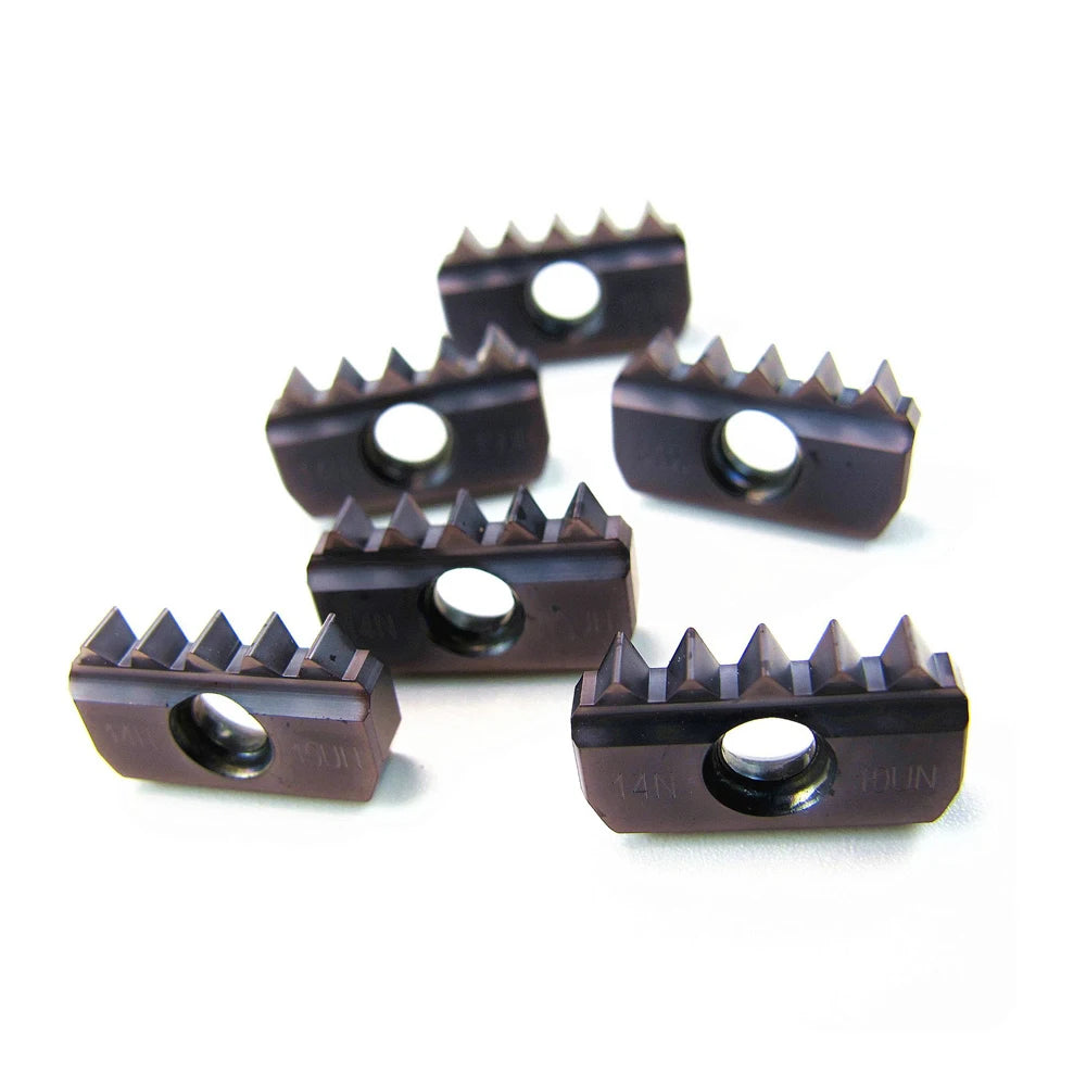 14N/E UN/UNC/UNF/UNEF/UNS Carbide Inserts Threading Turning Inserts