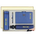 Latest New Year Corporate Gift Sets Innovative Giveaways Corporate Business Vacuum Cup Umbrella Bank Company Gift Set