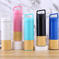 304 Stainless Steel Custom Logo Thermos Vacuum Flask 350ml/500ml Eco-Friendly Portable Desktop Use 12-24hrs Thermal Insulation