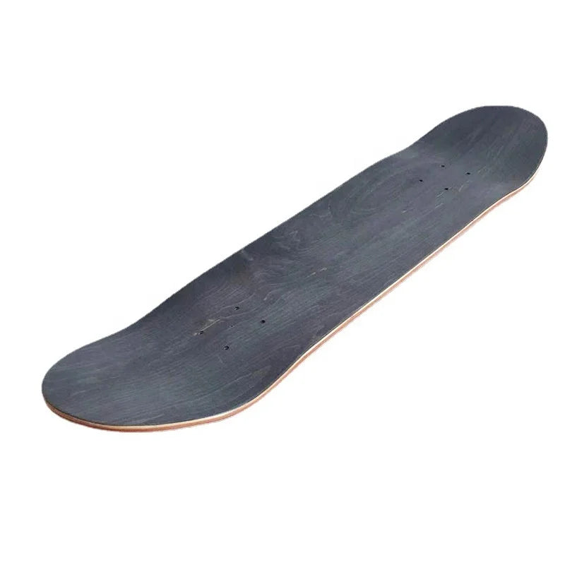 Top Sale 8 8.25 8.5 Inch 7 Ply Stain Color Skate Board Canadian Maple Blank Custom Skateboard