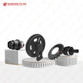 PC25-1 Mini Excavator Crawler Undercarriage Spare Parts Track Bottom Roller Sprocket Idler Top Roller for Komatsu Part