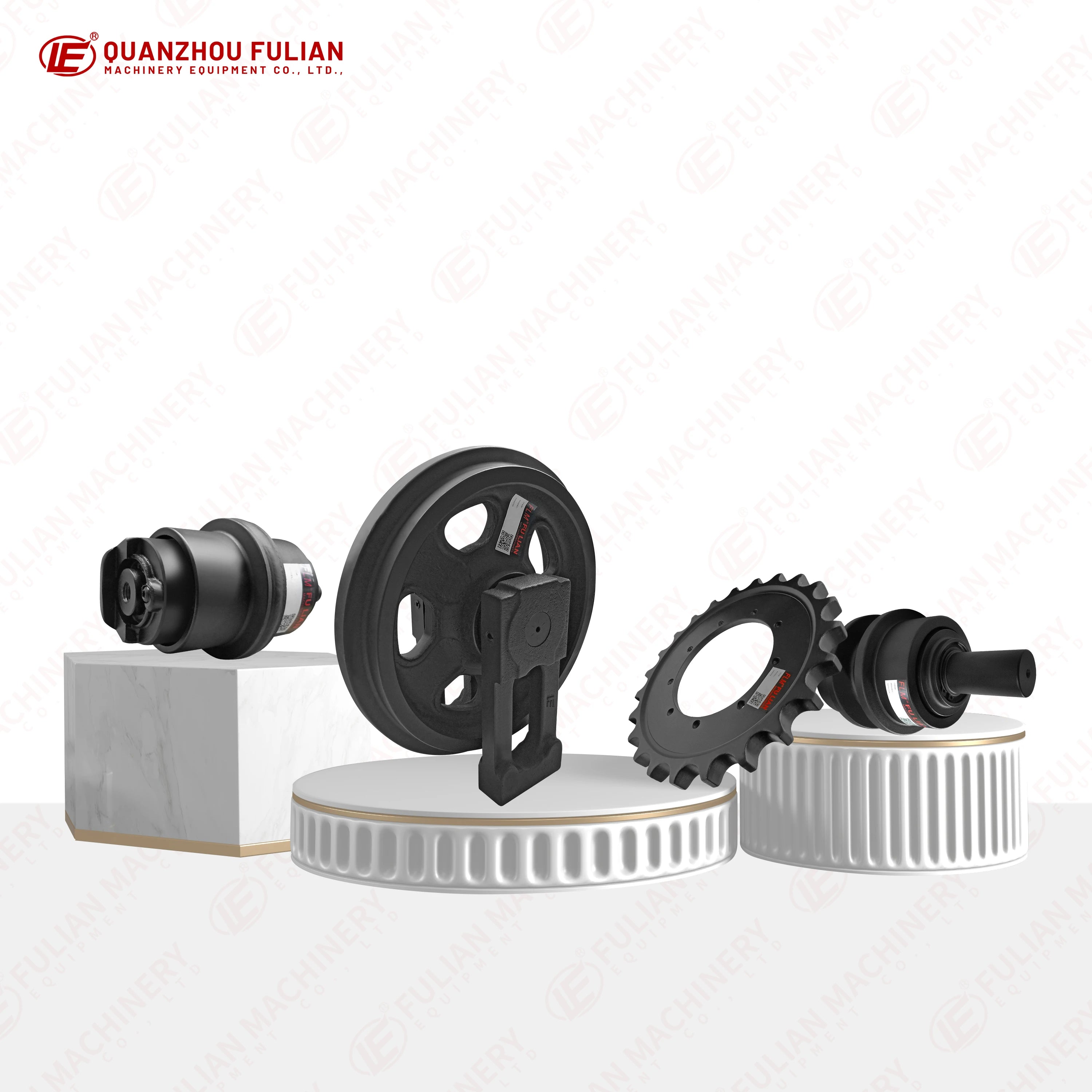 PC25-1 Mini Excavator Crawler Undercarriage Spare Parts Track Bottom Roller Sprocket Idler Top Roller for Komatsu Part