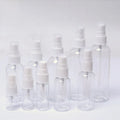 Fine Mist Empty Plastic Spray Bottles for Perfume & Skin Care 30ml 500ml Capacity Amber White Clear Options Cosmetic Packaging