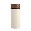 Hot Selling Water Bottle Stainless Steel Vacuum Flask Thermal Cup with Tea Infuser Wood Grain Lid Thermos
