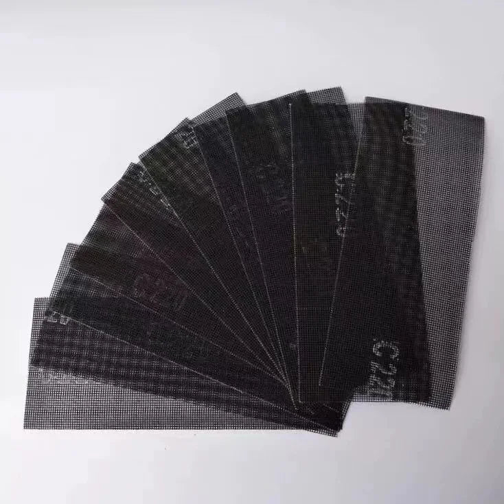 Wet and Dry Abrasive Mesh Net Sandpaper Sanding Screen Mesh Sheet