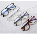 Custom Blue Light Blocking Fashion Eyeglasses Frame for Women Retro TR90 Material UV400 Protection Computer Use