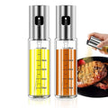 24/410 Stainless Steel Refillable Spray Bottle Olive Oil Mist Sprayer for Cooking