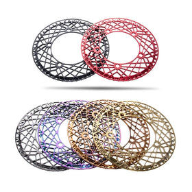 Folding/road Bicycle 53T 56T Color Spider Mesh Aluminum Alloy Single Board Bicycle Accessories Bicycle Chain Ring