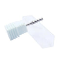3mm Small Mini Stainless Steel Sanding Bands Mandrel for Manicure Sandpaper Ring Holder 3/32 Nail Drill Accessories