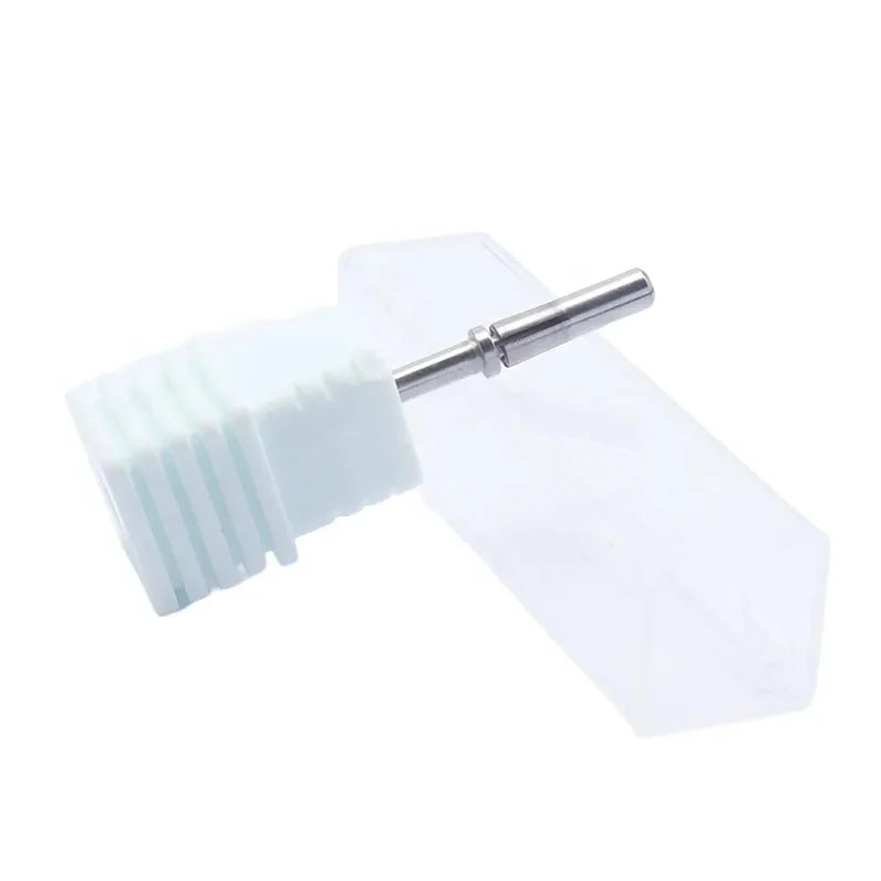 3mm Small Mini Stainless Steel Sanding Bands Mandrel for Manicure Sandpaper Ring Holder 3/32 Nail Drill Accessories