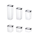 Kitchen Plastic Food Storage Jars Sealed Storage Box for Grains Cereals Candy Snacks Refrigerator Storage