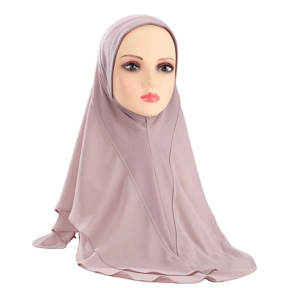 Latest Satin Silk Instant Foulard Hijab Jersey Premium Kleid Hanger for Women Veils for Georgette Hijab Cloth Ladies