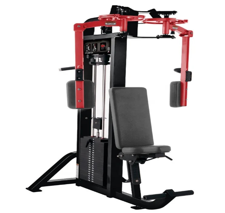 Fitness Weight Stack Deck Fly Chest Press Equipment Pin Load Selection Pectoral Fly Machine