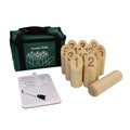 Wooden Number Block Tossing Game Wooden Outdoor Yard and Lawn Games for Kids   Wooden Number Skittles with Bag