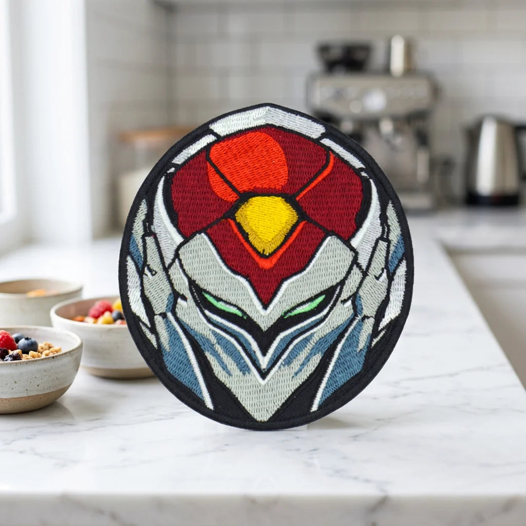 Sew-on Carton Embroidery Label Professional Factory Patches Embroidered Badges Excellent Quality Nice Price Stickers Round