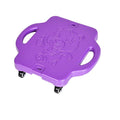 Indoor Gym Scooter Board for Kids Playsets Plastic Safety Sensory Toy with Handles for Play and Recess Toddler Sport Scooter Car