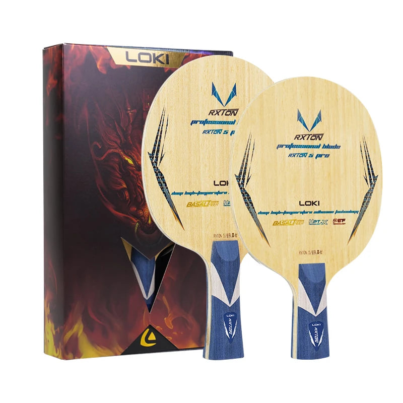 Professional Players Recommend LOKI Custom Table Tennis Blade Carbon Fiber for Training Improve Skills