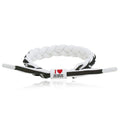 Handmade Holographic Reflective Christian Jewelry for Men and Women Fashion Charm Bracelets with Shoe Lace Wove Bangle