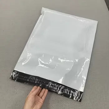White Color Mailer Plastic Bags With Custom Logo Durable Shipping Packing Bag Custom Mailing Bag for Clothing